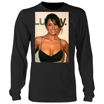 Sarah Shahi Men's Heavy Long Sleeve TShirt