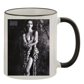 Sasha Pivovarova 11oz Colored Rim & Handle Mug