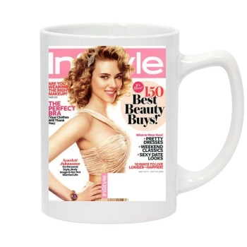 Scarlett Johansson 14oz White Statesman Mug