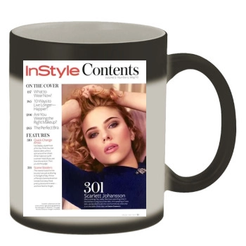 Scarlett Johansson Color Changing Mug