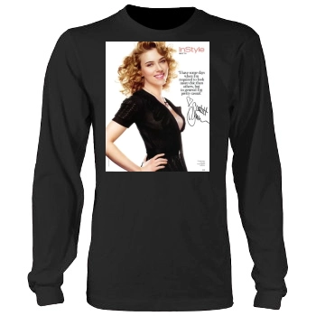 Scarlett Johansson Men's Heavy Long Sleeve TShirt