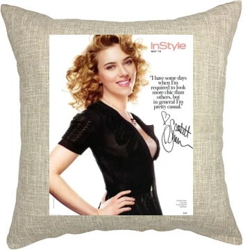 Scarlett Johansson Pillow