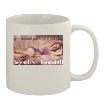 Scarlett Johansson 11oz White Mug