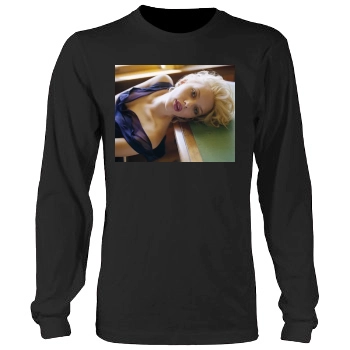 Scarlett Johansson Men's Heavy Long Sleeve TShirt