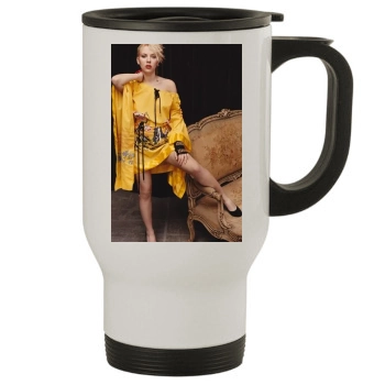 Scarlett Johansson Stainless Steel Travel Mug