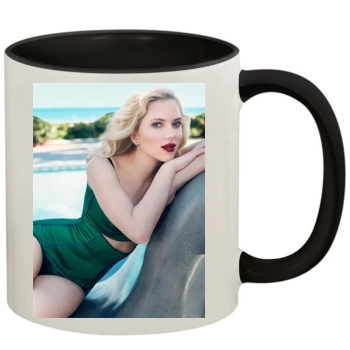 Scarlett Johansson 11oz Colored Inner & Handle Mug