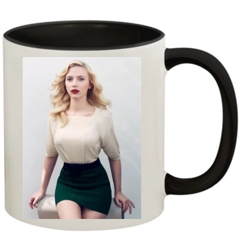 Scarlett Johansson 11oz Colored Inner & Handle Mug