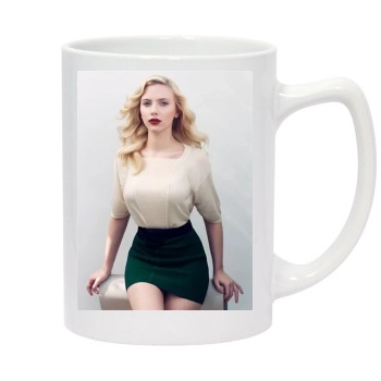 Scarlett Johansson 14oz White Statesman Mug