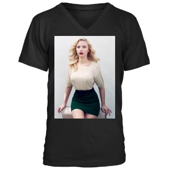 Scarlett Johansson Men's V-Neck T-Shirt