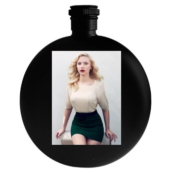 Scarlett Johansson Round Flask