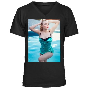 Scarlett Johansson Men's V-Neck T-Shirt