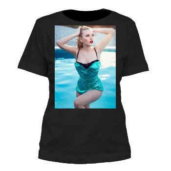 Scarlett Johansson Women's Cut T-Shirt