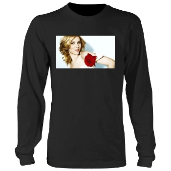 Scarlett Johansson Men's Heavy Long Sleeve TShirt