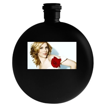 Scarlett Johansson Round Flask