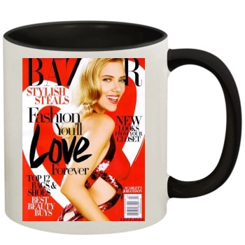 Scarlett Johansson 11oz Colored Inner & Handle Mug