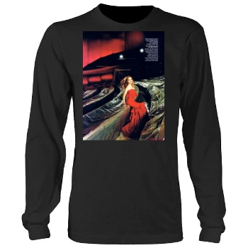 Scarlett Johansson Men's Heavy Long Sleeve TShirt