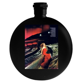 Scarlett Johansson Round Flask