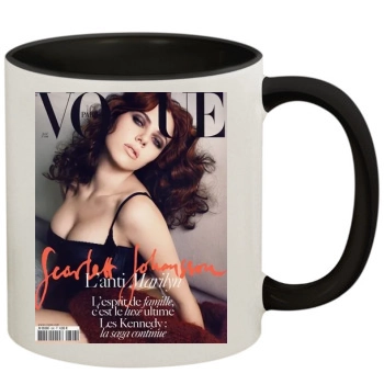 Scarlett Johansson 11oz Colored Inner & Handle Mug