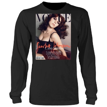 Scarlett Johansson Men's Heavy Long Sleeve TShirt