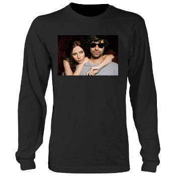 Scarlett Johansson Men's Heavy Long Sleeve TShirt