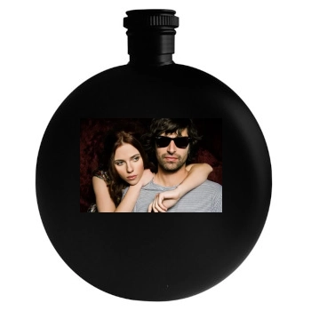 Scarlett Johansson Round Flask