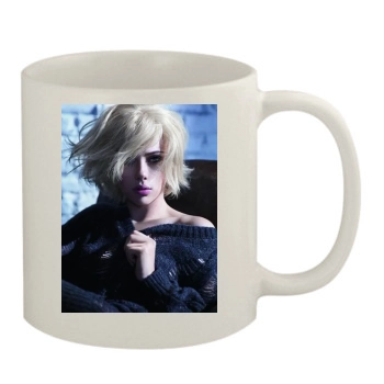 Scarlett Johansson 11oz White Mug