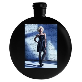 Scarlett Johansson Round Flask