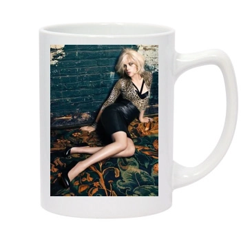 Scarlett Johansson 14oz White Statesman Mug