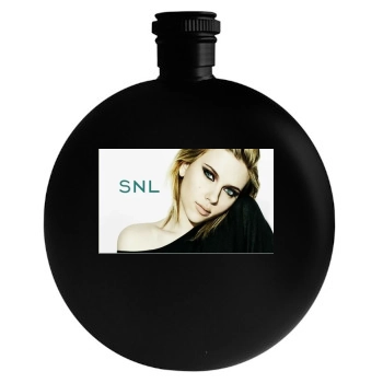 Scarlett Johansson Round Flask