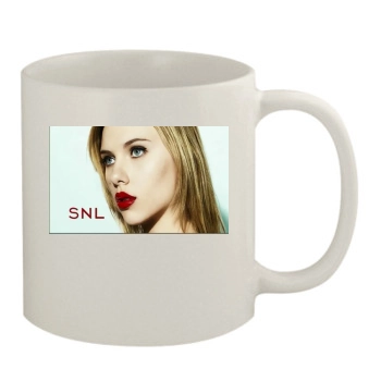 Scarlett Johansson 11oz White Mug