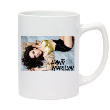 Scarlett Johansson 14oz White Statesman Mug