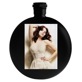 Scarlett Johansson Round Flask