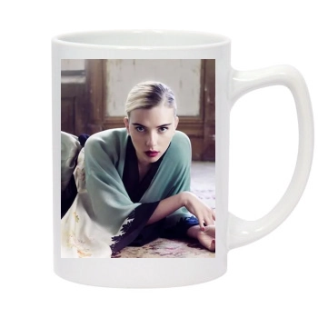 Scarlett Johansson 14oz White Statesman Mug