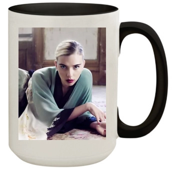 Scarlett Johansson 15oz Colored Inner & Handle Mug