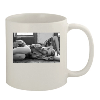 Scarlett Johansson 11oz White Mug