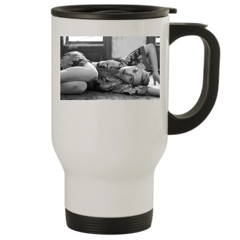 Scarlett Johansson Stainless Steel Travel Mug