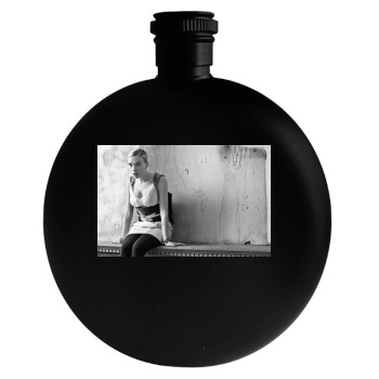 Scarlett Johansson Round Flask