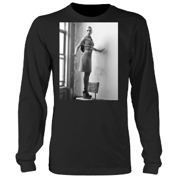 Scarlett Johansson Men's Heavy Long Sleeve TShirt