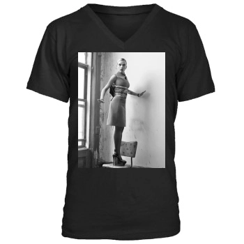 Scarlett Johansson Men's V-Neck T-Shirt