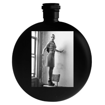 Scarlett Johansson Round Flask