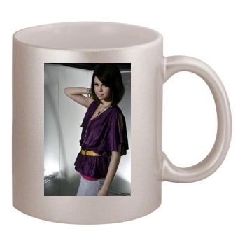 Selena Gomez 11oz Metallic Silver Mug