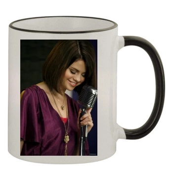 Selena Gomez 11oz Colored Rim & Handle Mug