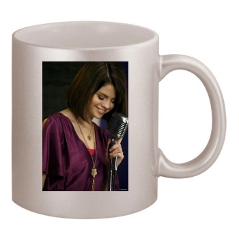 Selena Gomez 11oz Metallic Silver Mug