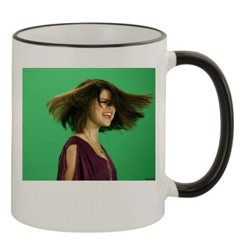 Selena Gomez 11oz Colored Rim & Handle Mug