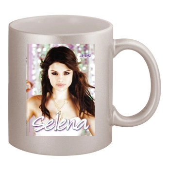 Selena Gomez 11oz Metallic Silver Mug