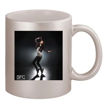 Selena Gomez 11oz Metallic Silver Mug