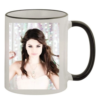 Selena Gomez 11oz Colored Rim & Handle Mug