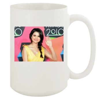 Selena Gomez 15oz White Mug