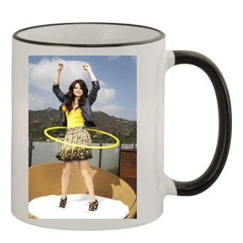 Selena Gomez 11oz Colored Rim & Handle Mug