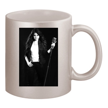 Selena Gomez 11oz Metallic Silver Mug